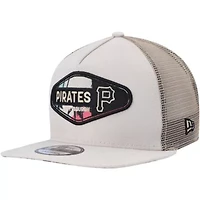 MLB Pittsburgh Pirates Retro Beachin' Patch A-Frame Trucker 9FIFTY Snapback Hat