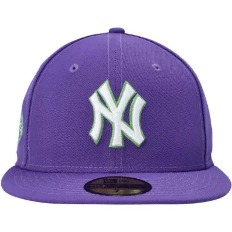 MLB New York Yankees Lime Side Patch 59FIFTY Fitted Hat