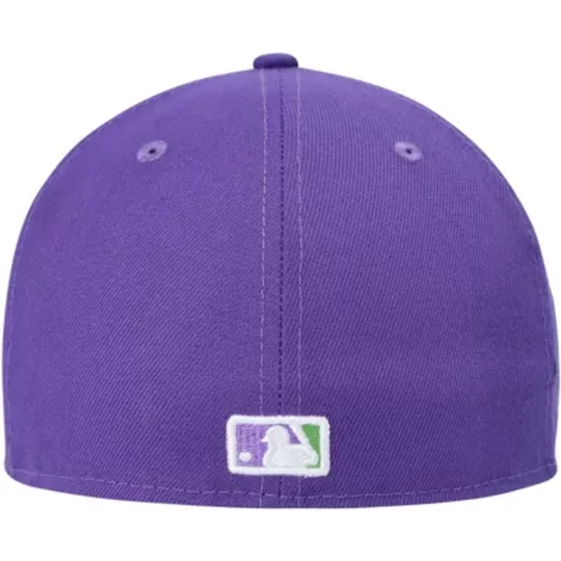MLB New York Yankees Lime Side Patch 59FIFTY Fitted Hat