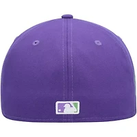 Oakland Athletics MLB Lime Side Patch 59FIFTY Fitted Hat