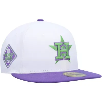 MLB Houston Astros 2017 World Series Side Patch 59FIFTY Fitted Hat