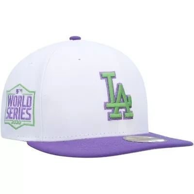 MLB Los Angeles Dodgers 2020 World Series Side Patch 59FIFTY Fitted Hat