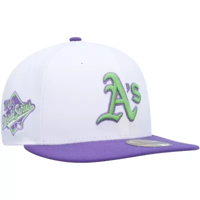 Oakland Athletics MLB 1989 World Series Side Patch 59FIFTY Fitted Hat