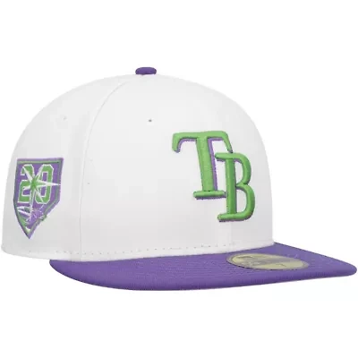 MLB Tampa Bay Rays Side Patch 59FIFTY Fitted Hat