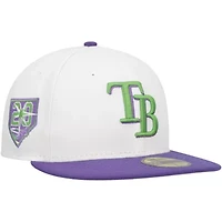 MLB Tampa Bay Rays Side Patch 59FIFTY Fitted Hat