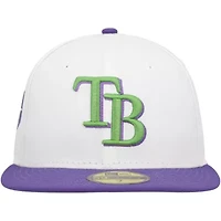 MLB Tampa Bay Rays Side Patch 59FIFTY Fitted Hat