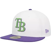 MLB Tampa Bay Rays Side Patch 59FIFTY Fitted Hat