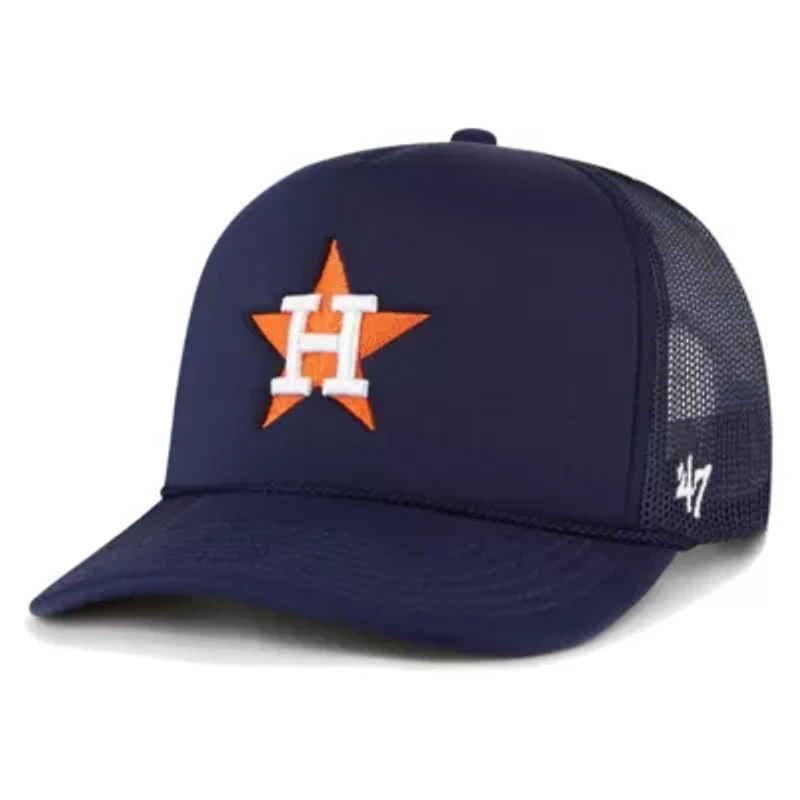 MLB Houston Astros Foam Logo Trucker Adjustable Hat