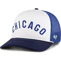 MLB Chicago Cubs Foam Front Script Trucker Snapback Hat