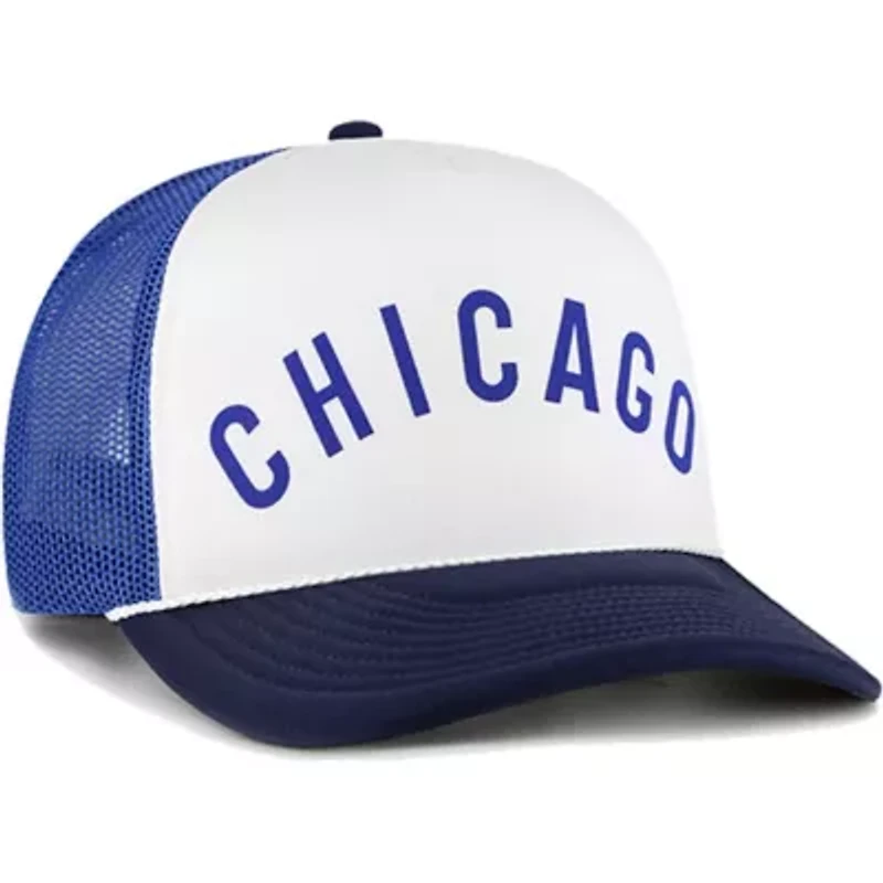 MLB Chicago Cubs Foam Front Script Trucker Snapback Hat