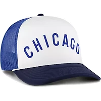 MLB Chicago Cubs Foam Front Script Trucker Snapback Hat