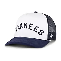 MLB New York Yankees Foam Front Script Trucker Snapback Hat