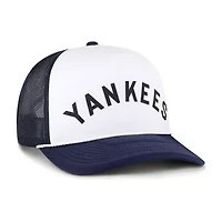 MLB New York Yankees Foam Front Script Trucker Snapback Hat