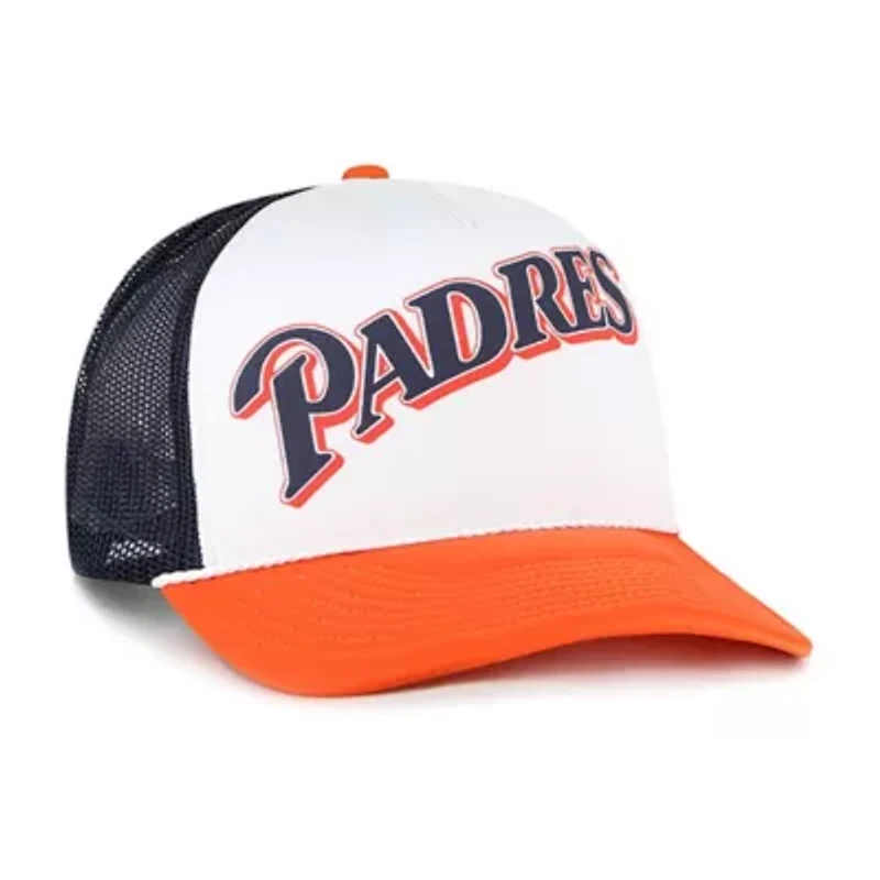 MLB San Diego Padres Foam Front Script Trucker Snapback Hat