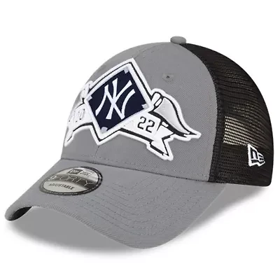 MLB New York Yankees 2022 Division Series Winner Locker Room 9FORTY Snapback Hat