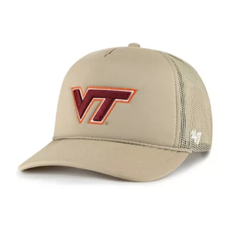 NCAA Virginia Tech Hokies Foam Front Mesh Trucker Snapback Hat