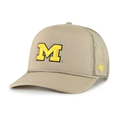 NCAA Michigan Wolverines Foam Front Mesh Trucker Snapback Hat