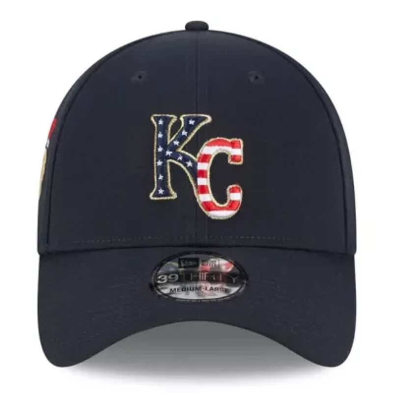MLB Kansas City Royals 2023 Fourth of July 39THIRTY Flex Fit Hat