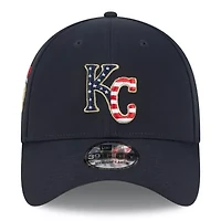 MLB Kansas City Royals 2023 Fourth of July 39THIRTY Flex Fit Hat