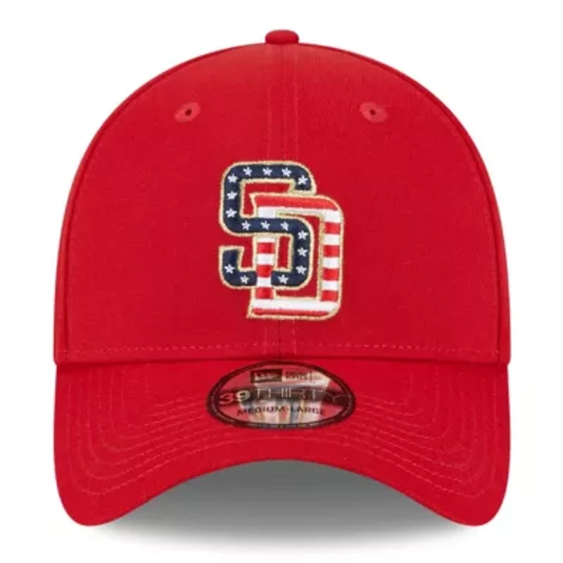 MLB San Diego Padres 2023 Fourth of July 39THIRTY Flex Fit Hat