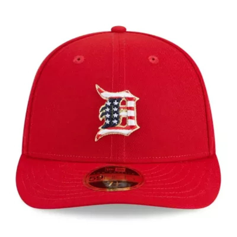 MLB Detroit Tigers 2023 Fourth of July Low 59FIFTY Fitted Hat