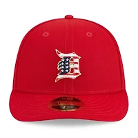 MLB Detroit Tigers 2023 Fourth of July Low 59FIFTY Fitted Hat