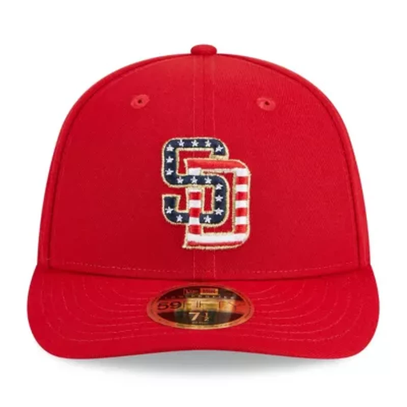 MLB San Diego Padres 2023 Fourth of July Low 59FIFTY Fitted Hat