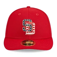 MLB San Diego Padres 2023 Fourth of July Low 59FIFTY Fitted Hat