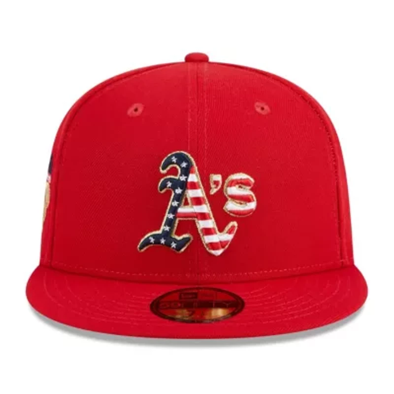 Cooperstown Teams Oakland Athletics 2023 Fourth of July 59FIFTY Fitted Hat