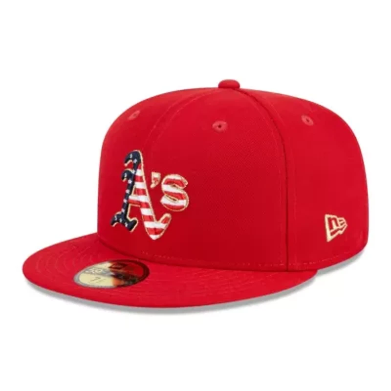 Cooperstown Teams Oakland Athletics 2023 Fourth of July 59FIFTY Fitted Hat