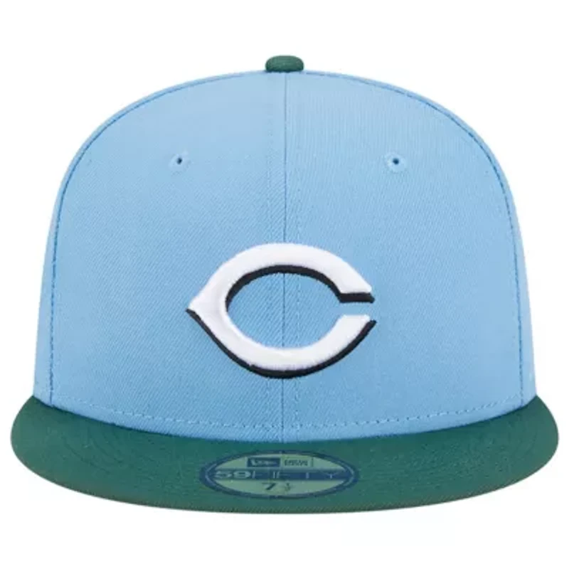 MLB Sky Blue/Cilantro Cincinnati Reds 1988 All-Star Game 59FIFTY Fitted Hat