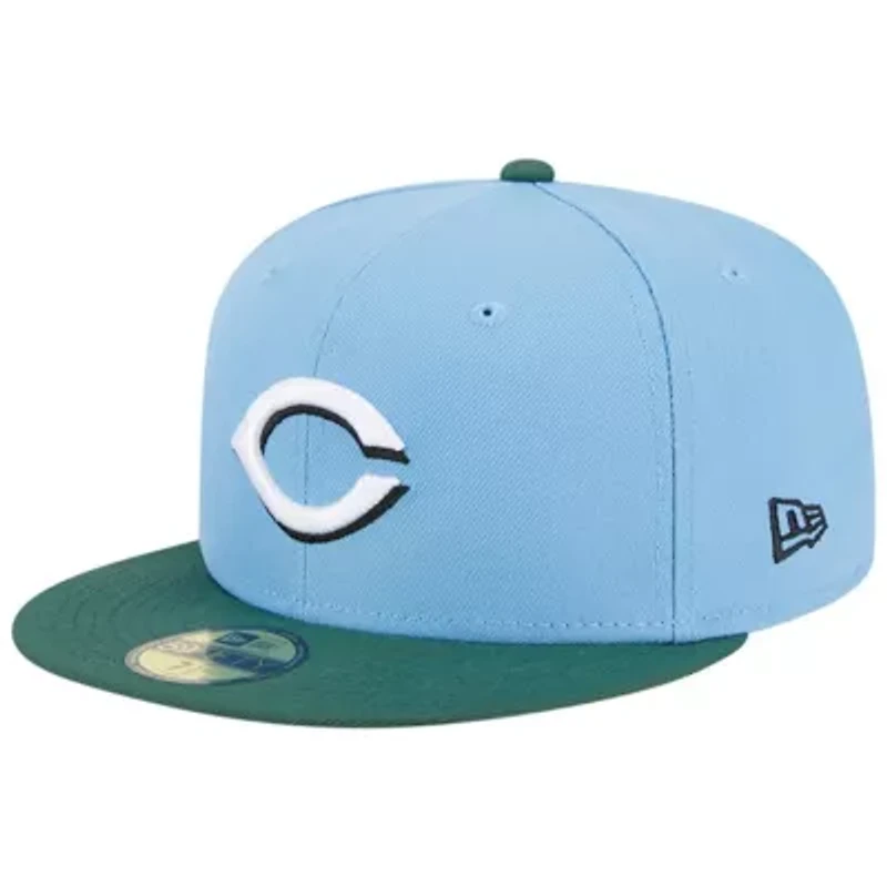 MLB Sky Blue/Cilantro Cincinnati Reds 1988 All-Star Game 59FIFTY Fitted Hat