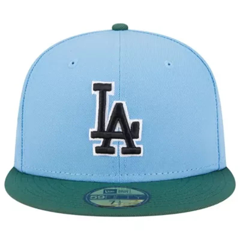 MLB Sky Blue/Cilantro Los Angeles Dodgers 1988 World Series 59FIFTY Fitted Hat