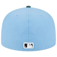 MLB Sky Blue/Cilantro New York Yankees 2000 Subway Series 59FIFTY Fitted Hat