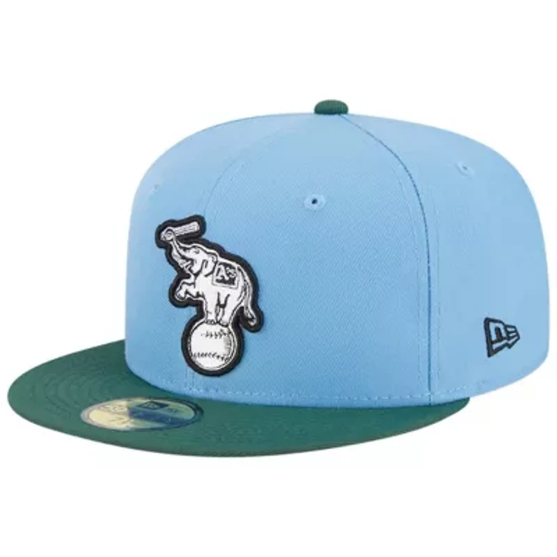 Oakland Athletics MLB Sky Blue/Cilantro 1988 World Series 59FIFTY Fitted Hat