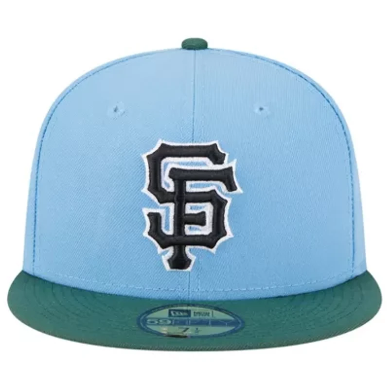 MLB Sky Blue/Cilantro San Francisco Giants 2002 World Series 59FIFTY Fitted Hat