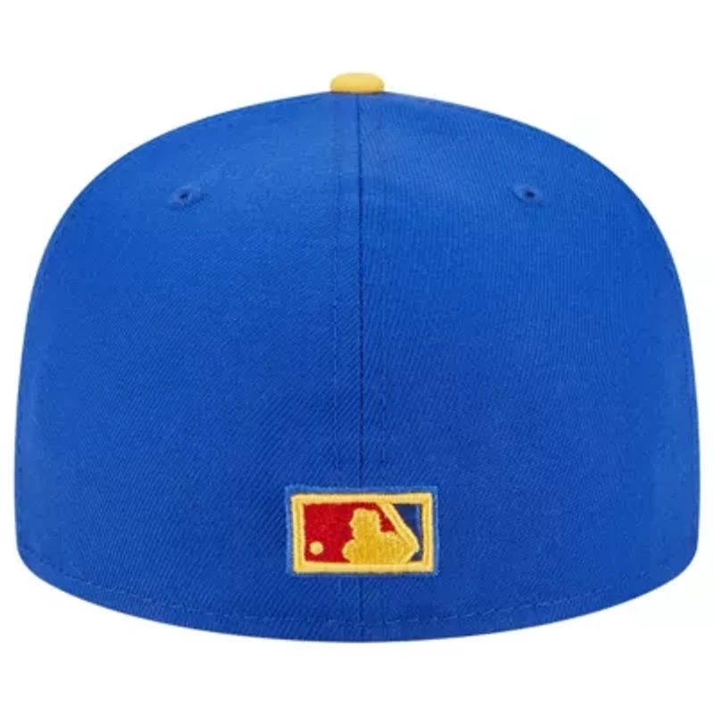 MLB Royal/Yellow Chicago Cubs Empire 59FIFTY Fitted Hat