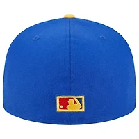 MLB Royal/Yellow Chicago Cubs Empire 59FIFTY Fitted Hat