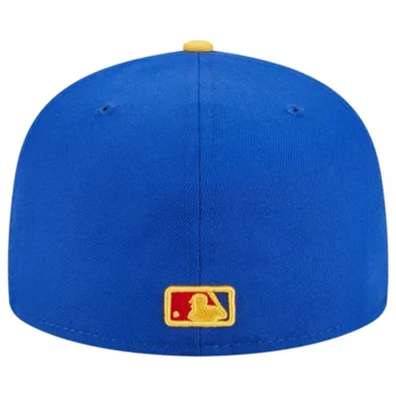MLB Royal/Yellow Cincinnati Reds Empire 59FIFTY Fitted Hat