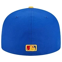 MLB Royal/Yellow Cincinnati Reds Empire 59FIFTY Fitted Hat