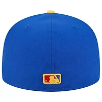 MLB Royal/Yellow Los Angeles Dodgers Empire 59FIFTY Fitted Hat