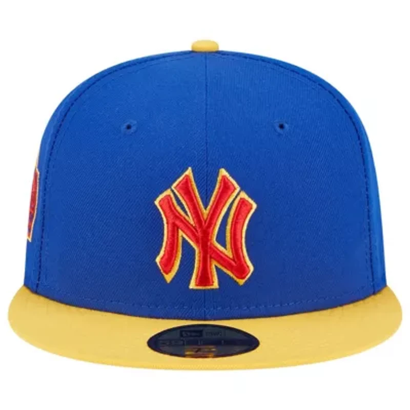 MLB Royal/Yellow New York Yankees Empire 59FIFTY Fitted Hat