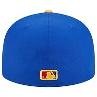 MLB Royal/Yellow New York Yankees Empire 59FIFTY Fitted Hat