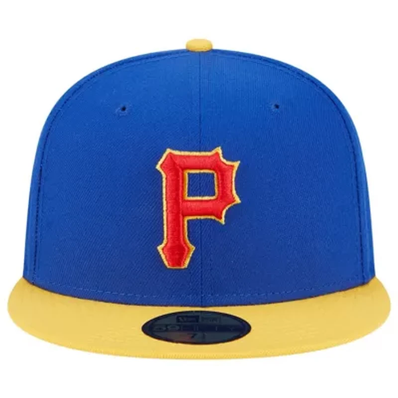 MLB Royal/Yellow Pittsburgh Pirates Empire 59FIFTY Fitted Hat
