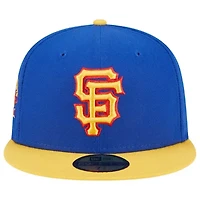 MLB Royal/Yellow San Francisco Giants Empire 59FIFTY Fitted Hat