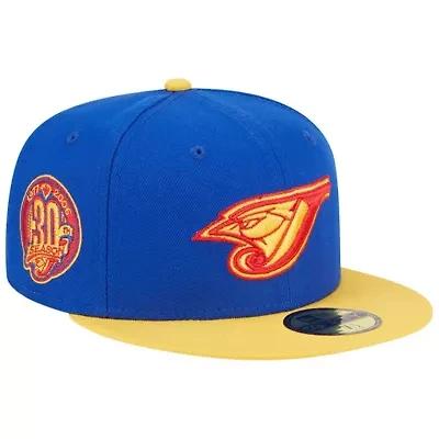Toronto Blue Jays MLB Royal/Yellow Empire 59FIFTY Fitted Hat