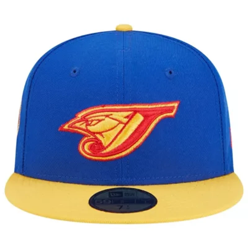 Toronto Blue Jays MLB Royal/Yellow Empire 59FIFTY Fitted Hat