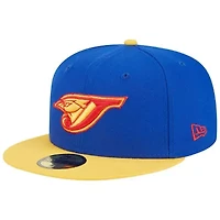Toronto Blue Jays MLB Royal/Yellow Empire 59FIFTY Fitted Hat