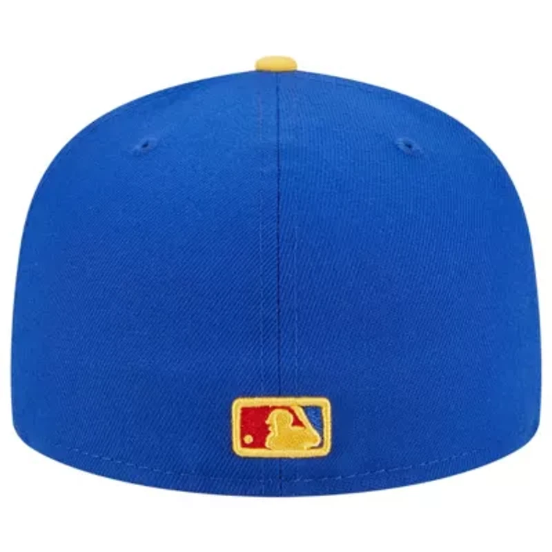 MLB Royal/Yellow Washington Nationals Empire 59FIFTY Fitted Hat