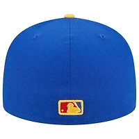 MLB Royal/Yellow Washington Nationals Empire 59FIFTY Fitted Hat